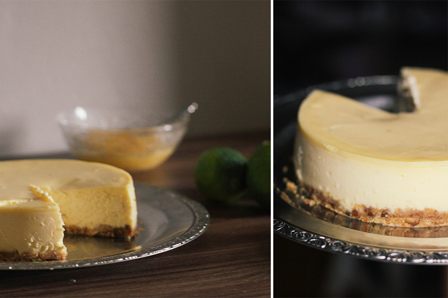 Vrai Cheesecake New yorkais, citron vert, philadephia (cream cheese), lemon curd par Dollyjessy