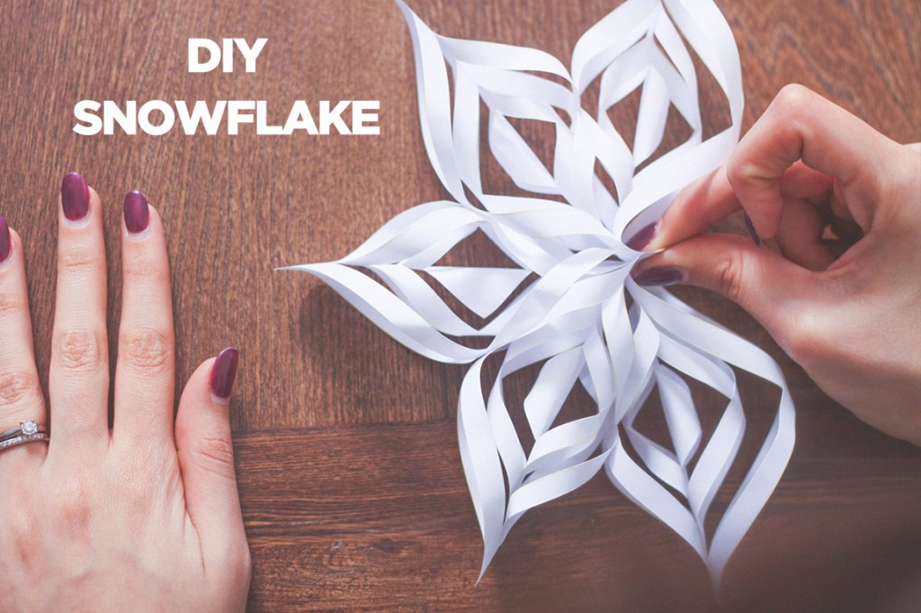 {DIY} Fabriquez des flocons de neige en papier Dollyjessy