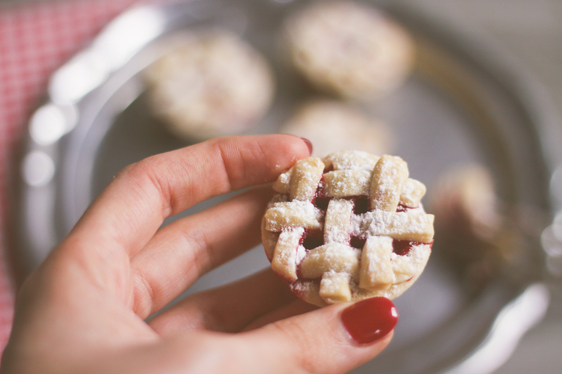 Recette mini tourte aux framboises façon American pie - Blog Dollyjessy cuisine