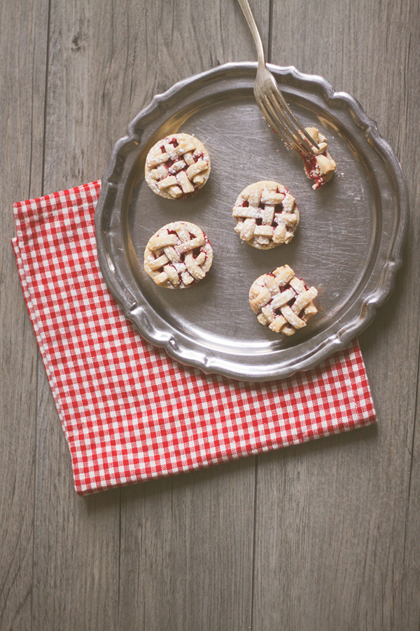 Recette mini tourte aux framboises façon American pie - Blog Dollyjessy cuisine