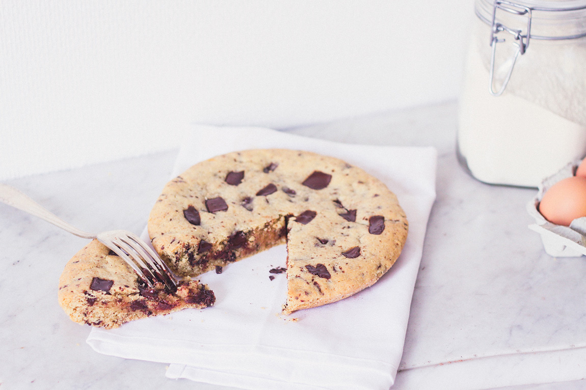 Cookie Geant Mi Cuit Extra Moelleux Dollyjessy