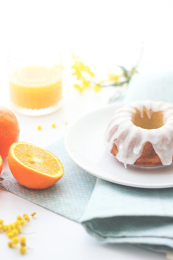 Recette cake moelleux à l'orange et glaçage royal - Blog Lifestyle Dollyjessy Cuisine