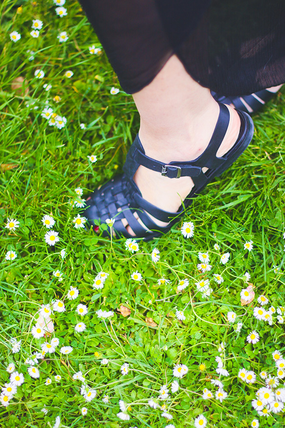 Chaussures Jonak, méduses, sandalettes noires - Blog Dollyjessy Mode Lifestyle