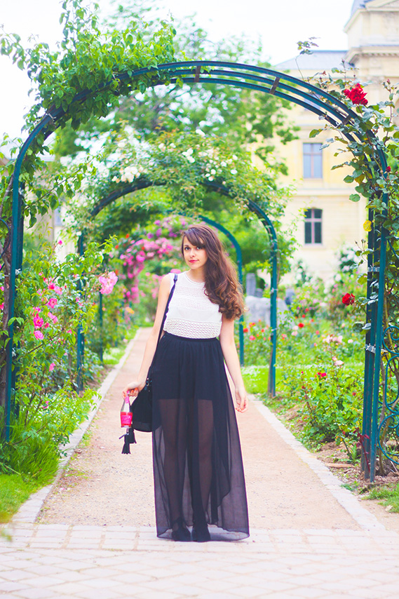 Jardin des plantes, jardin des roses à Paris Blog Mode Lifestyle Dollyjessy - Look Transparence