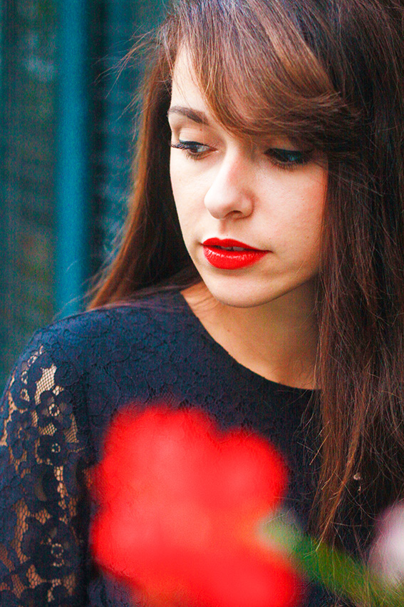 Rouge à lèvres Mac Red, blogueuse mode, beauté et lifestyle