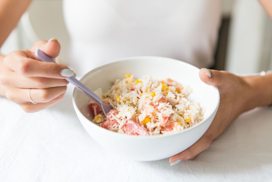 Recette rapide facile et originale de la salade de riz - blog cuisine lifestyle 