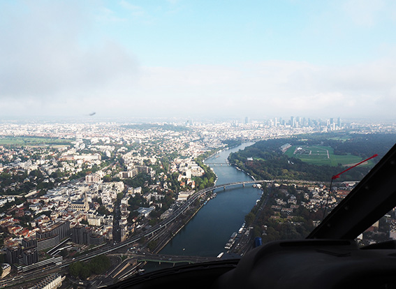 Audi make my days Survol de Paris en hélicoptère avec  blog lifestyle