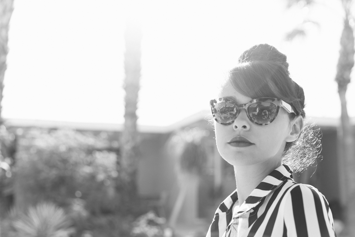 Hope Springs hotel - conseils voyage à Palm Springs - blogueuse mode shooting look Palm Springs Californie Dollyjessy 